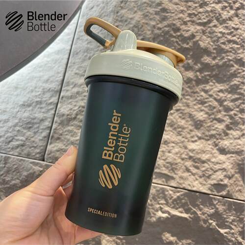 美国BlenderBottle蛋白粉可携式 搅拌水杯摇摇杯奶昔杯男女运动健