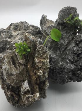 景观石青龙石小块造景石园林景观假山青石原石微景观造景石