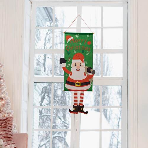 Christmas Ghost Face Pumpkin Door Hangings Witch Hat Trick