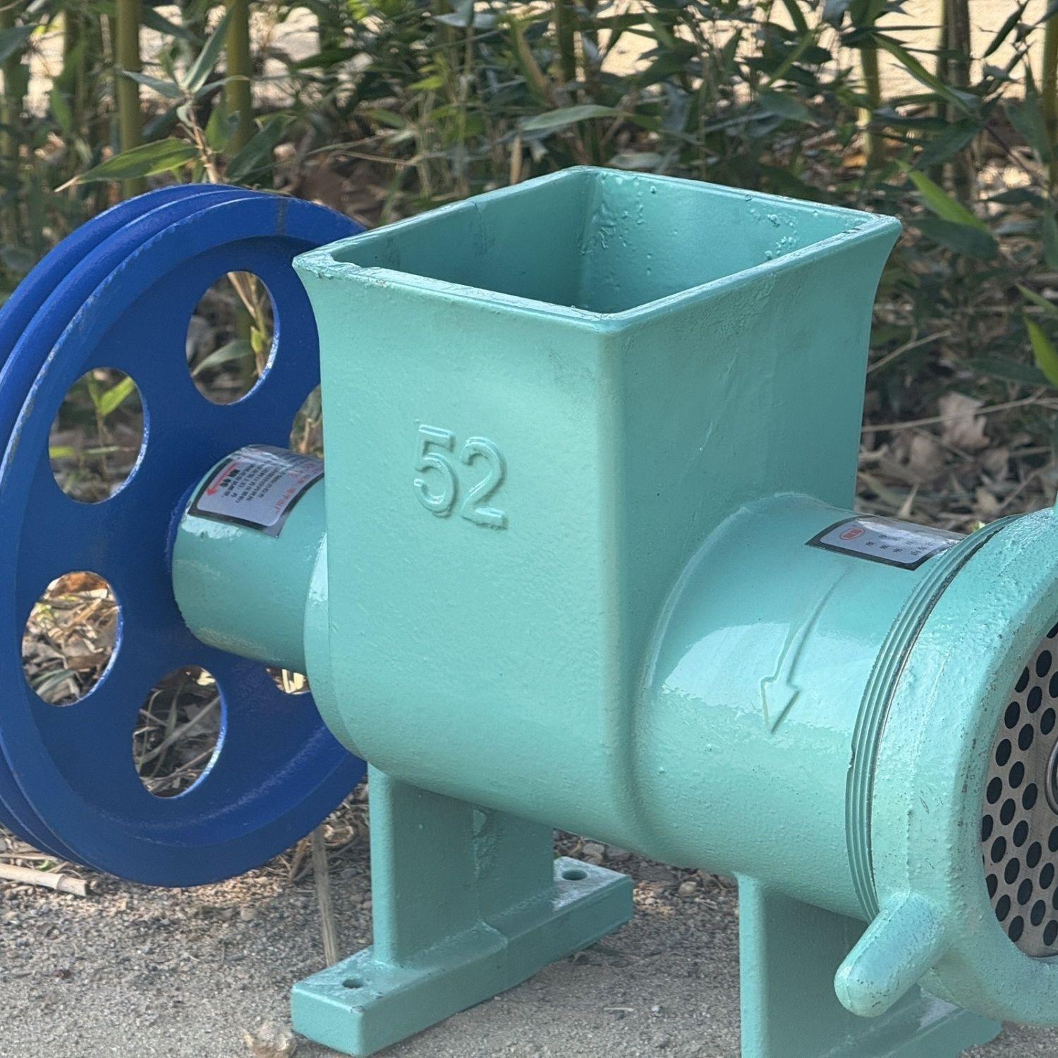 52型绞肉机养殖绞肉机骨架大型商用电动绞鸡架养殖场鱼机辣椒