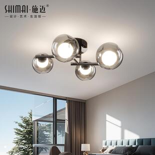 卧室灯吸顶灯2025新款 高级感中山灯具护眼主卧房间灯 简约现代意式