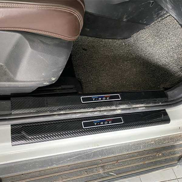 大众探歌改装专用 碳纤维迎宾踏板 门槛踏板 后护板 内门槛条,汽车用品/电子/清洗/改装,驾驶室脚踏板,淘宝优惠券,粉丝福利购,淘宝优惠卷