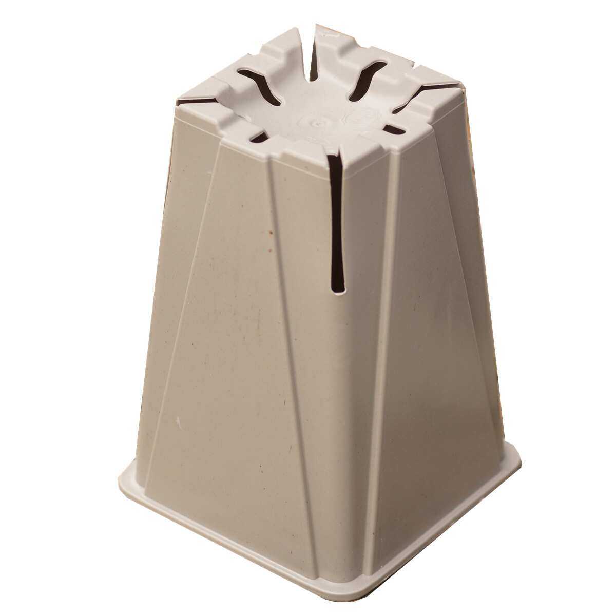 （整箱）灰白色9公分14公分育苗盆小方盆控根盆苗圃用盆多肉盆,鲜花速递/花卉仿真/绿植园艺,花盆,淘宝优惠券,粉丝福利购,淘宝优惠卷