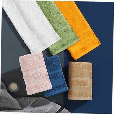 Cotton Face hand Towel 80G thick square scarf towels 毛巾