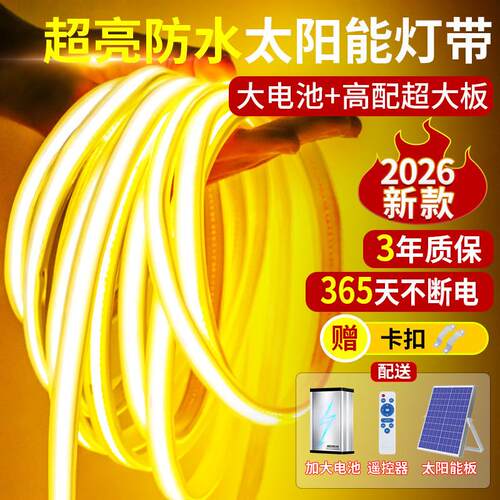 灯带led户外灯超亮感应户外氛围灯2026新款家用造景照明灯