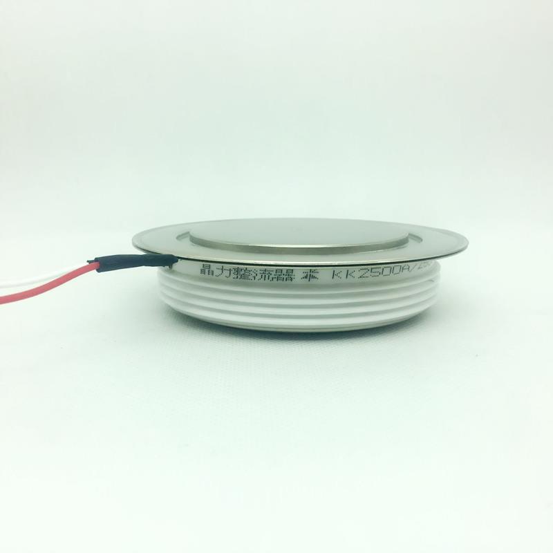 快速晶闸管KK2500A2500V晶正牌 快速可控硅中频炉专用2500A晶闸管
