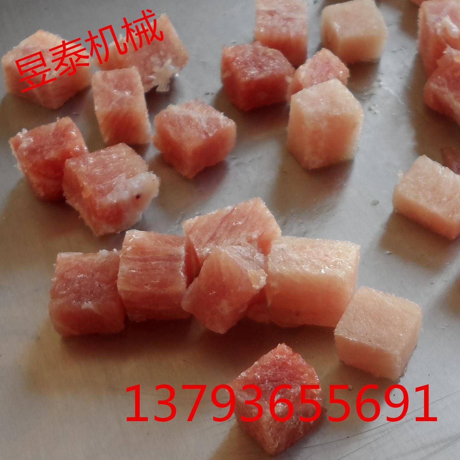 鸡肉鸭肉切丁机宫保鸡丁切丁机猪肉切丝机鲜肉切片机