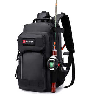 新款路亚包钓鱼双肩包户外防水运动休闲多功能海钓包厂家直销批发