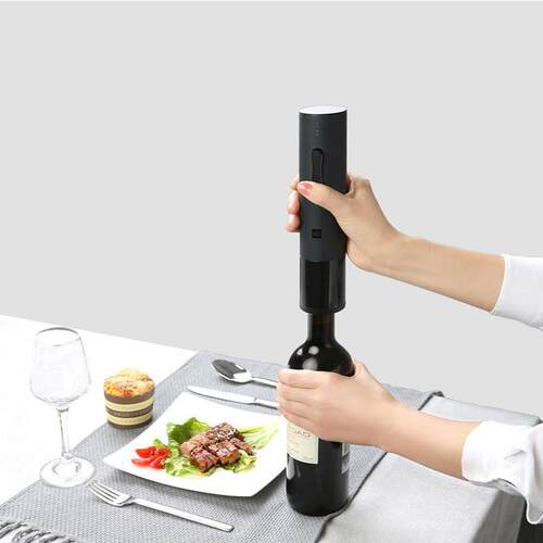 火候电动红酒开瓶器葡萄酒全自动起子开瓶家用充电启瓶器