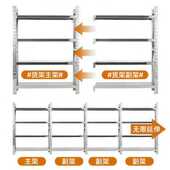 定制批发不锈钢货架厨房商用多层展示架酒厂组合重型仓储医院304