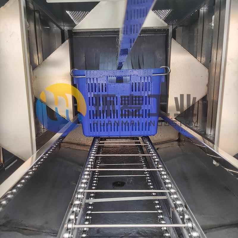 屠宰筐清洗机鸡笼周转筐清洗设备去油污洗筐机