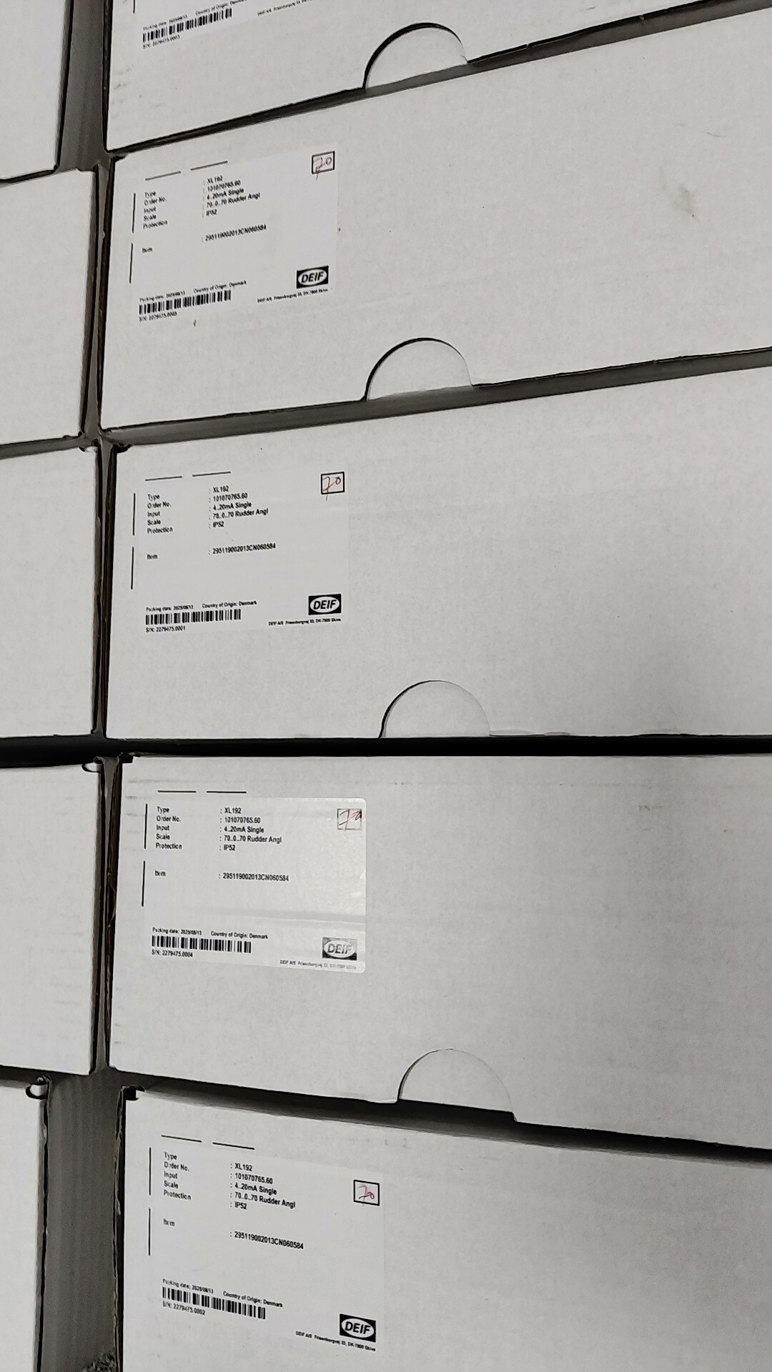 DEIF XL192 舵角指示器 全新 议价