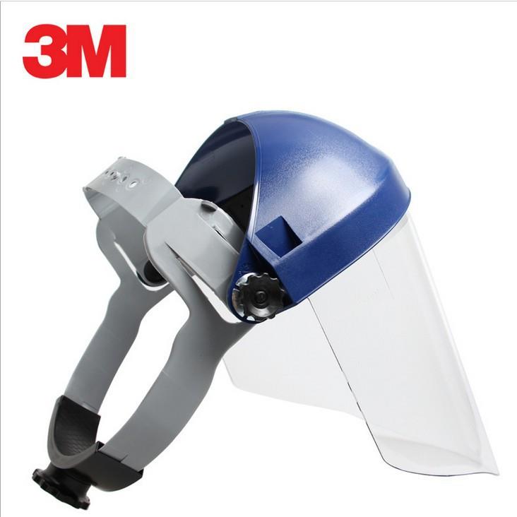 3M 耐高温镀铝防护面屏 防撞击劳保面屏 防红外防强光隔热面屏
