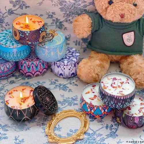 Smokeless Aromatherapy candles Birthday gift scented candle