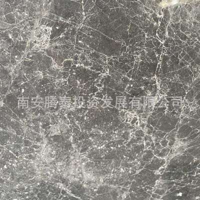 天然爱马仕灰大理石深灰色家装门槛石地面石材大理石纹