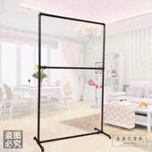 加厚水管挂衣架服装 店展示架 展示架双层铁艺落地架覆古龙门架服装