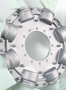 油电机MBJ组散柴热风扇业机空压工机组冷却风扇发电机水发箱风扇