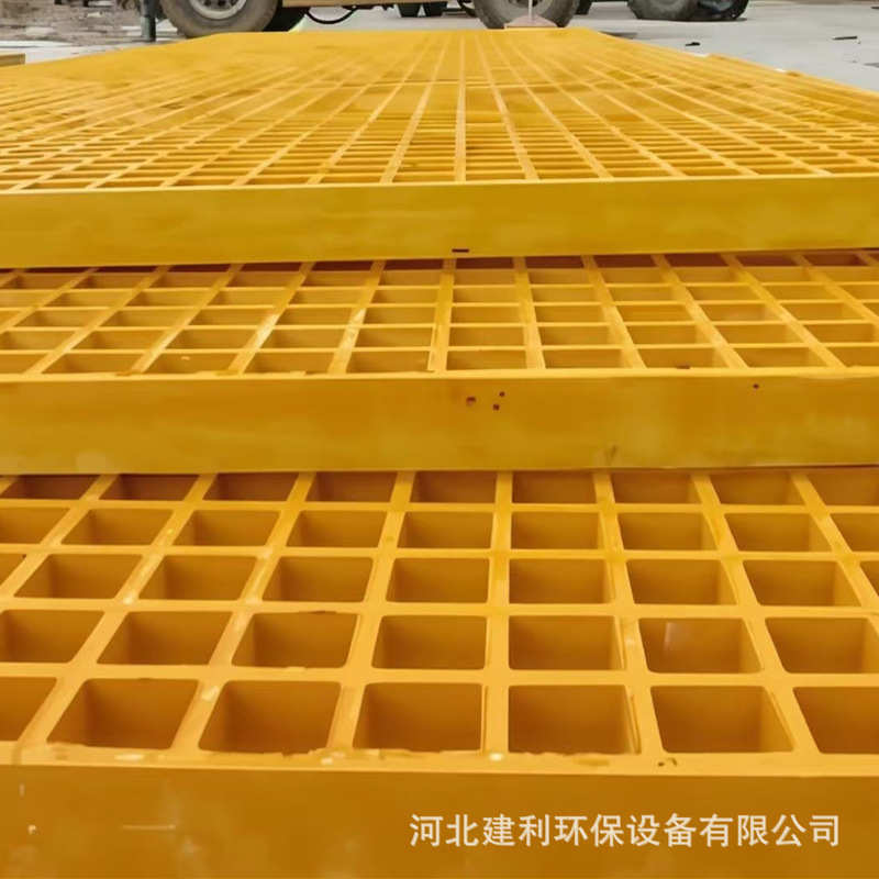 板格栅粪 踏步格栅板格栈桥漏鸽笼鸡舍码头网格十字养殖场玻璃钢