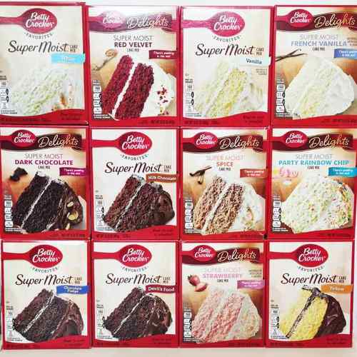 美国贝蒂妙厨多种口味蛋糕预伴粉Betty Crocker Vanilla Cake Mix