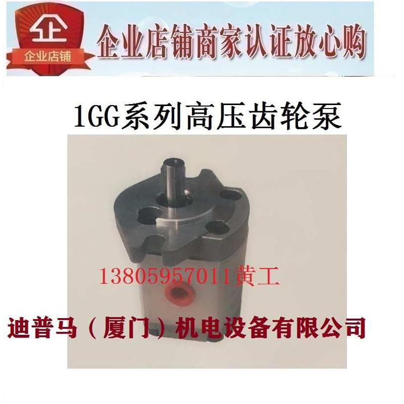 齿轮泵1GG1P04R 1GG1P05R 1GG1P06R 1GG1P07R U N B 2 3 5 7 8