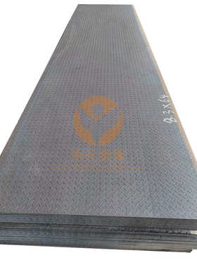 厂家供应热轧花纹板HWQ235B花纹板楼梯踏步工地防滑钢板任意切割