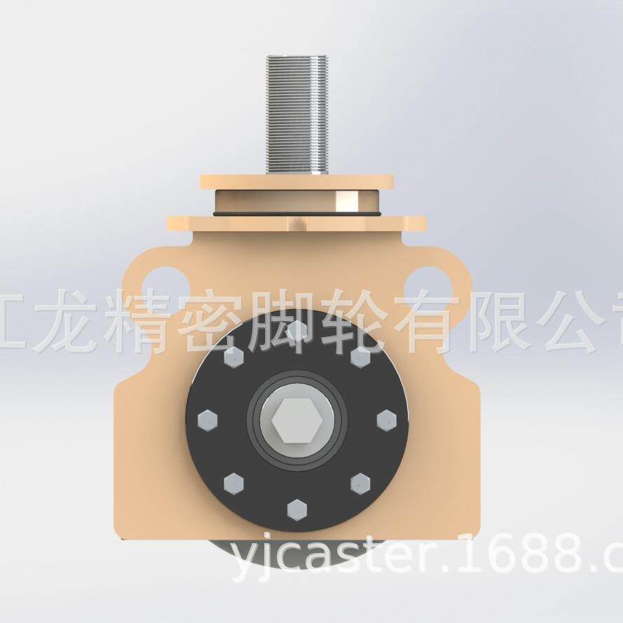 无偏心垂直超重型MC尼龙轮1.8吨MC尼龙180mm直径江龙脚轮精密脚轮