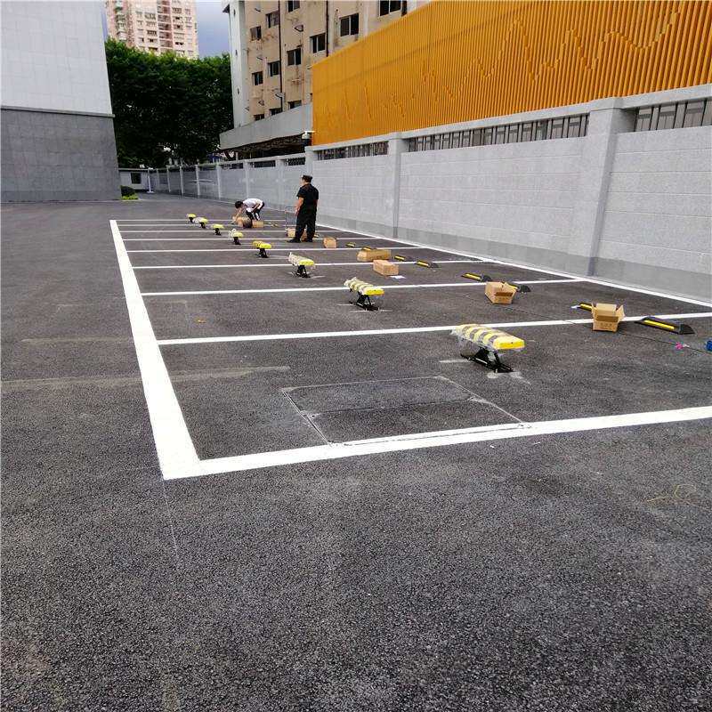 贵人手智能遥控升降X形车位地锁占位防止被乱停占位停车桩车位挡