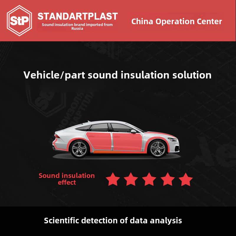 上海汽车全车隔音改装俄罗斯stp叶子板引擎盖隔热四门止振降噪