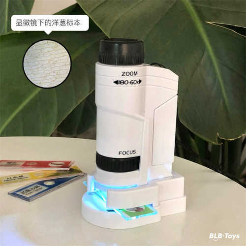 手持便携式儿童显微镜学生版五年级可充电专业级儿童科学器材实验