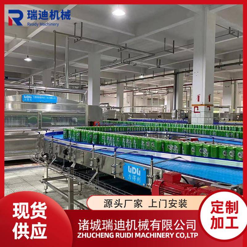 一出二果汁饮料灌装加工线全自动吹瓶理瓶设备全自动大桶水灌装线
