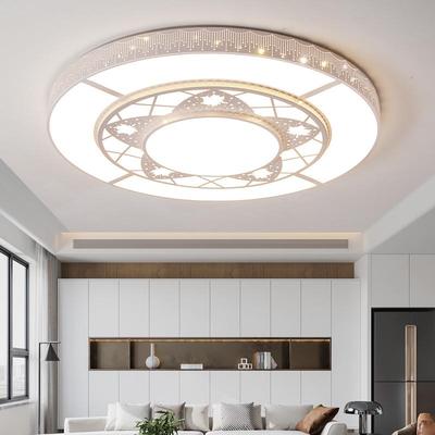 客厅灯轻奢大圆灯简约现代大厅主灯网红特大吸顶灯中山家装灯饰