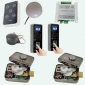 银行防尾随系统二道门联动互锁控制器带语音提示门禁控制开门锁闭