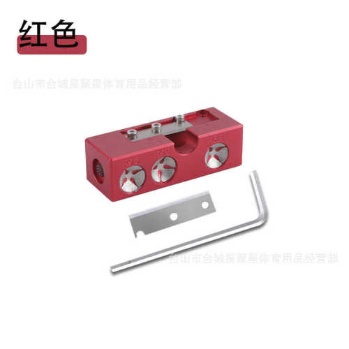 铝合金换头修杆台球多头工具修理  合一球杆器杆杆头台工具器修皮