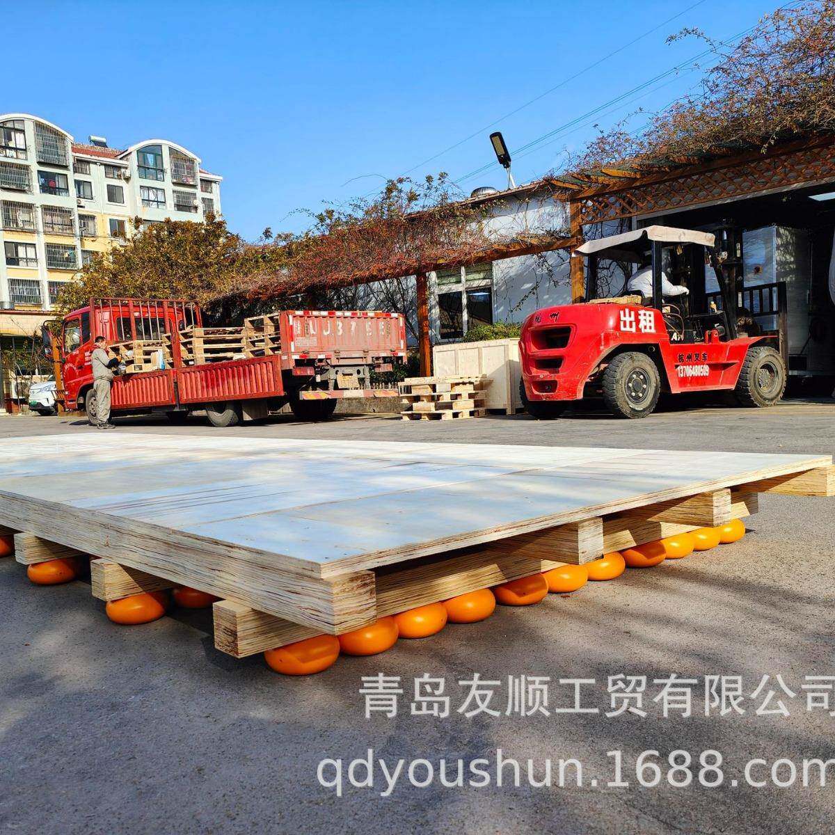 加厚木箱厂家青岛胶合板木箱价格大型设备木质包装箱托盘物流