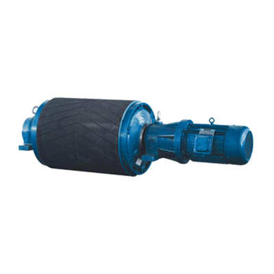 电动滚筒 摆线外置式传送带动力滚筒厂家 WDT油冷包胶电动滚筒