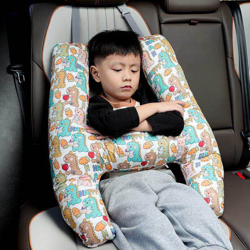 汽车头枕儿童睡觉神器护颈枕长途车载上抱枕后座后排枕头车用睡枕