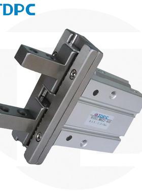 MHZ气动手指夹爪气缸活614塞杆导缸向气通达气缸DTPC