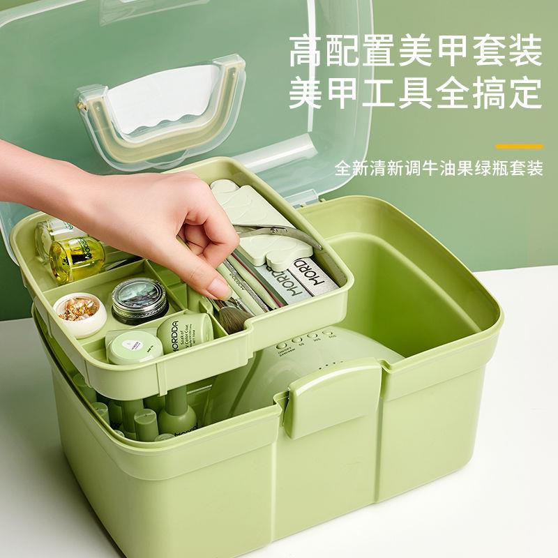 美甲套装全套开店做指甲工具初学者家用光疗机饰品甲油胶甲片