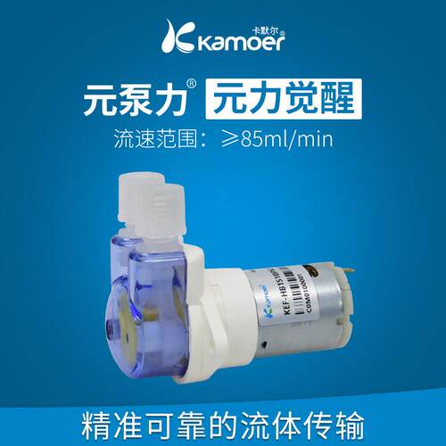 卡默尔蠕动泵12v微型抽水泵电动自吸泵直流循环水帮浦迷你齿轮小