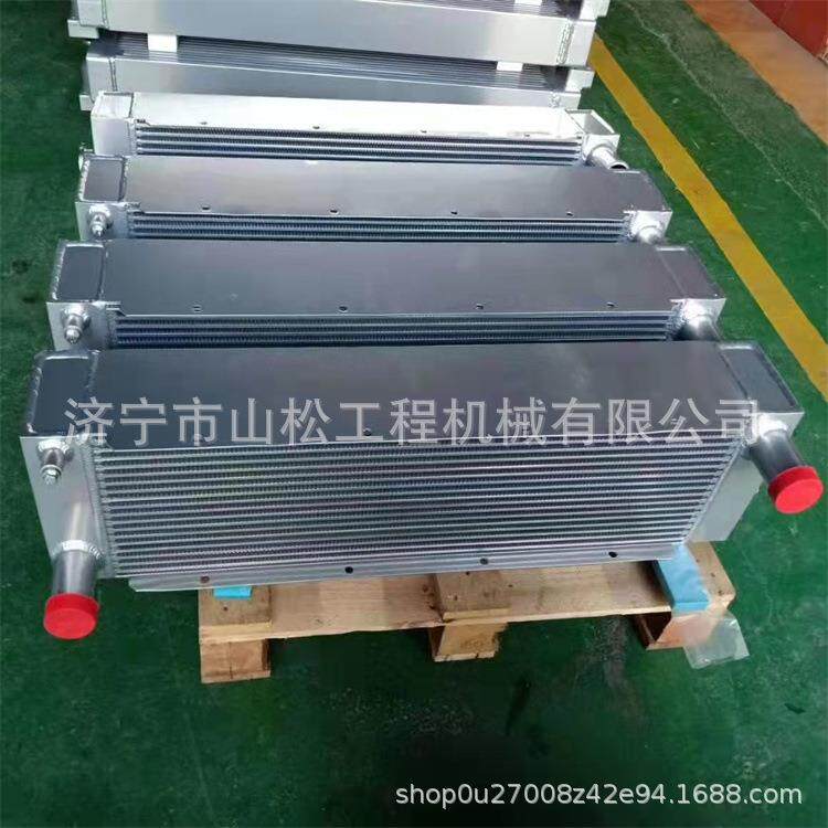 龙工8658216065挖掘机水箱油散中冷散热器总成凝结器配件