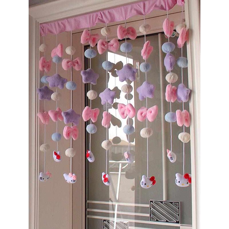 ins门帘2022年新款网红免打孔卧室遮挡帘子家用柜子衣柜隔断挂帘