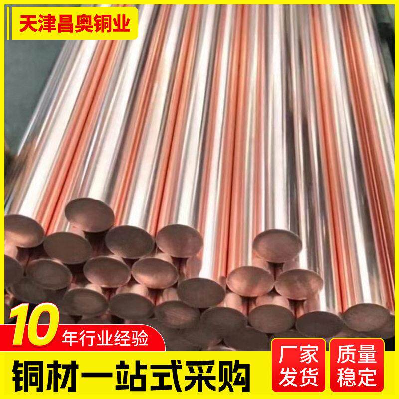 T2紫铜棒价格   6米定尺紫铜棒现货     紫铜棒削尖加工