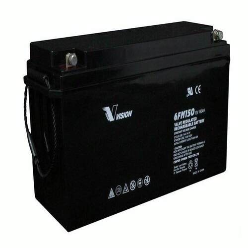 VISION威神蓄电池6FM150 威神免维护电池12V150Ah UPS直流屏电源