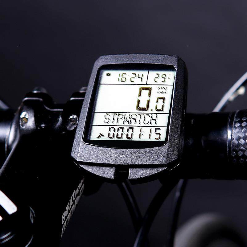 INBIKE五国语言自行车码表 中性夜光自行车里程表 骑行测速器图片