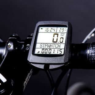 INBIKE五国语言自行车码表 中性夜光自行车里程表 骑行测速器