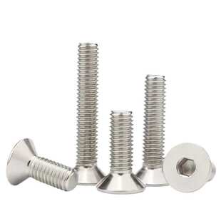 不锈钢201内六角沉头螺钉M3 M12平头螺杆平杯螺钉内六角螺丝优惠