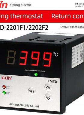 新陵恒温器Xmtd-2201F1/2202F1上下限回差控制E/K/Pt100/Cu50温控
