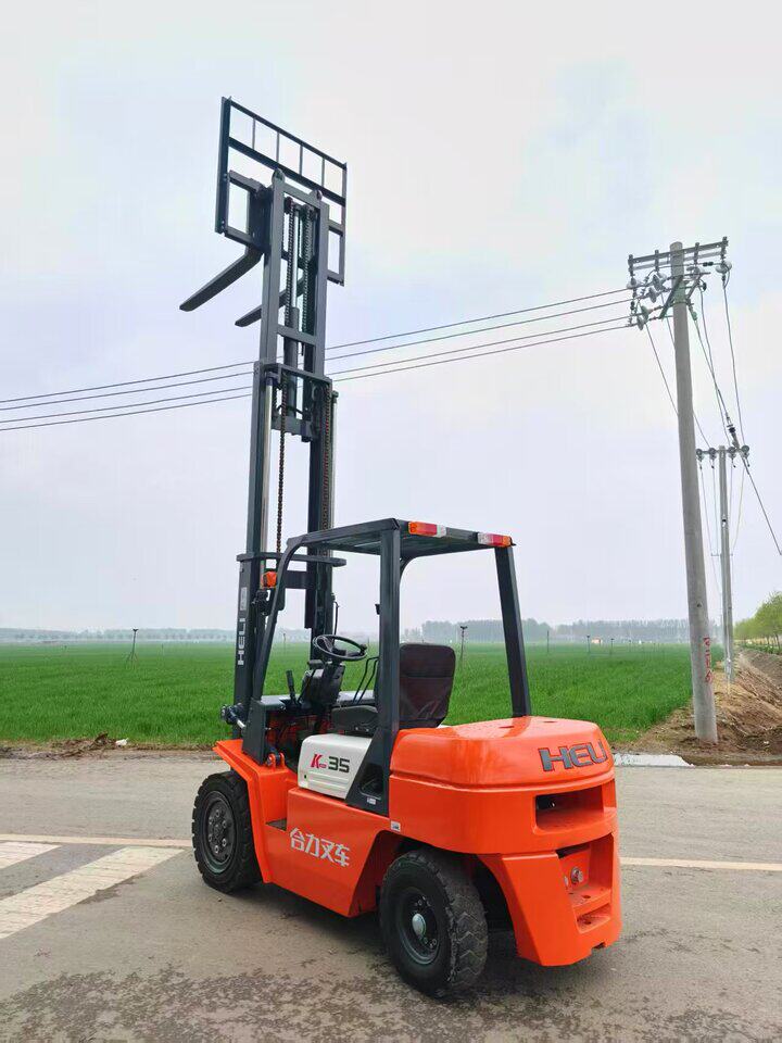 4月28日天津合力3.5吨叉车三节四米五网络拍卖公告