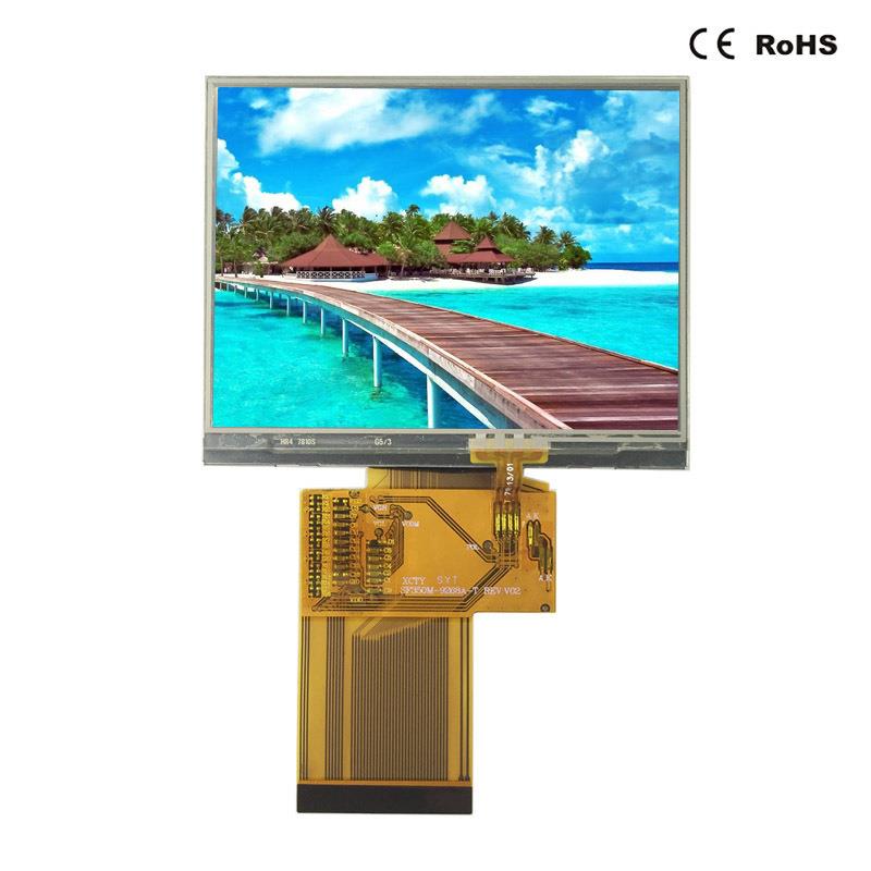 3业.5寸液晶显屏RG示B接口仪XYL器仪表工显2示屏320x40点阵TFT彩