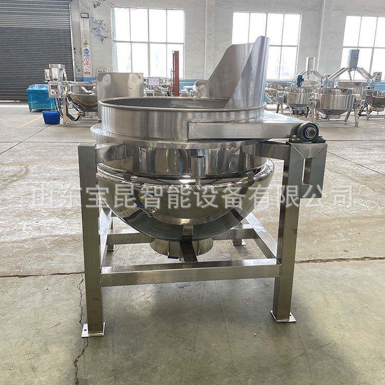 酱肘子自动出料卤煮锅电磁加热可控温海参煮锅蔬菜蒸煮焯水锅